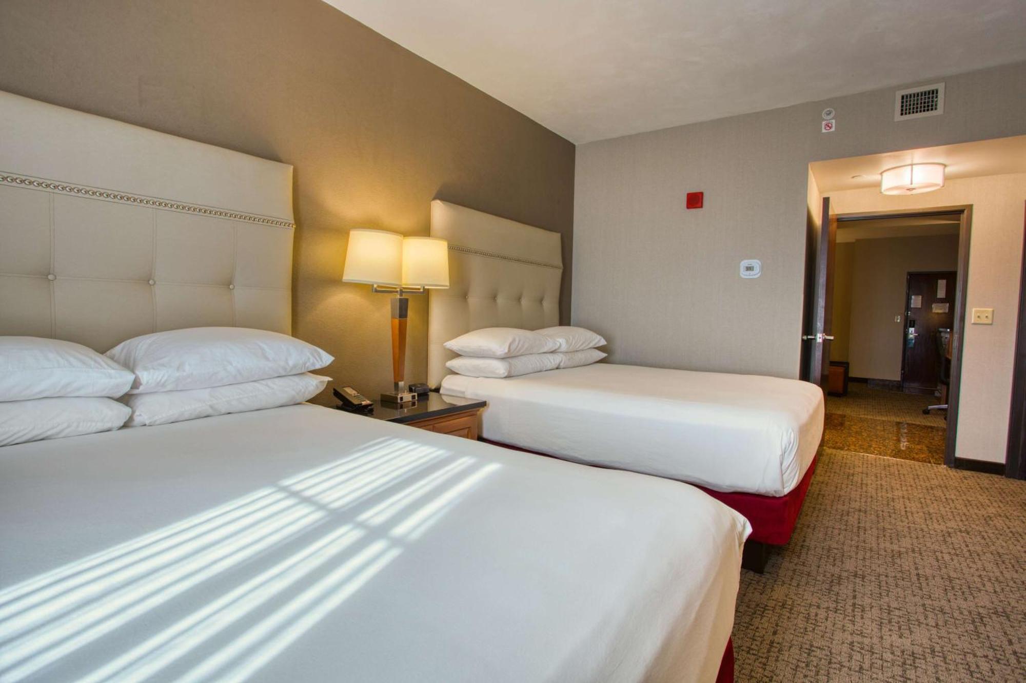 Queen Suite with Two Queen Beds and Sofa Bed